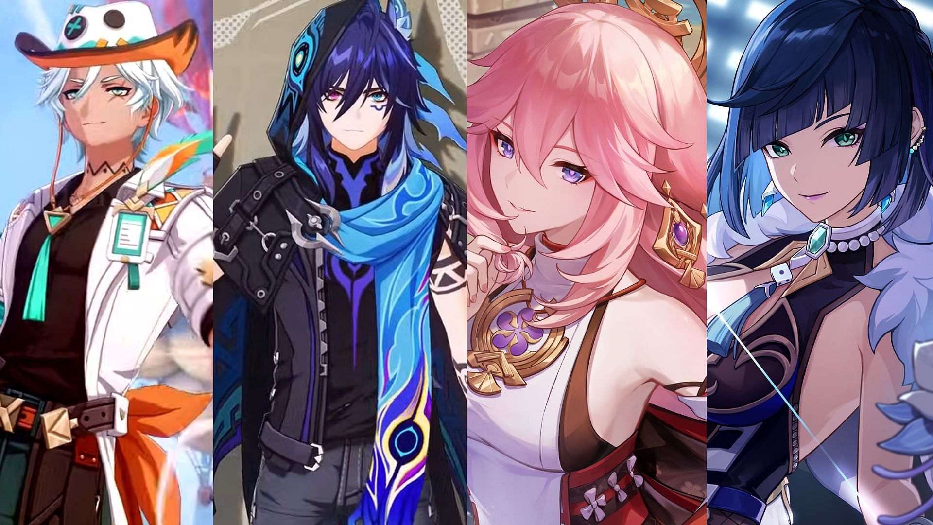 Ifa, Ororon, Yae Miko, and Yelan (Image via HoYoverse)